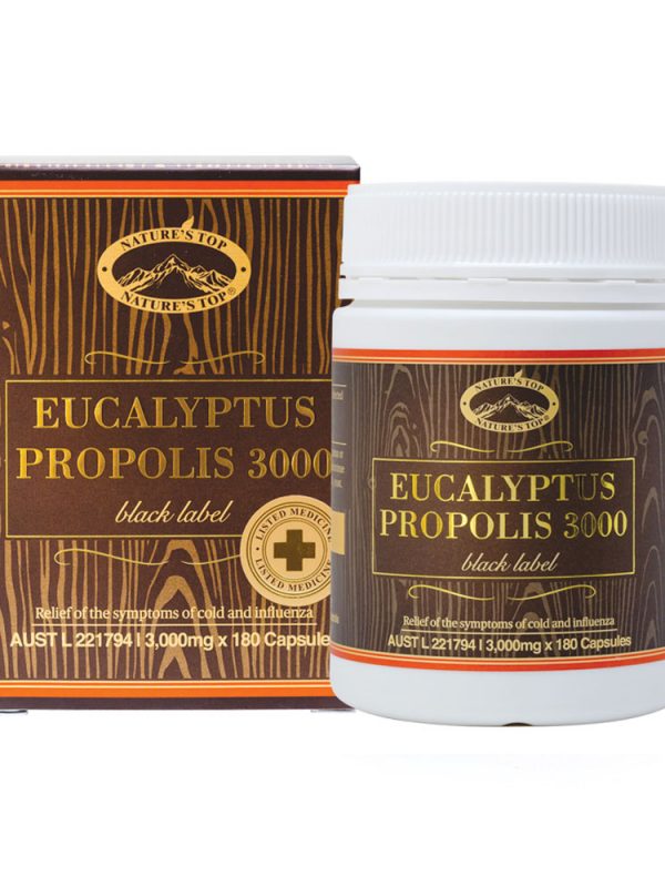 호주 네이쳐스탑 유칼립투스 프로폴리스 3000mg 180캡슐