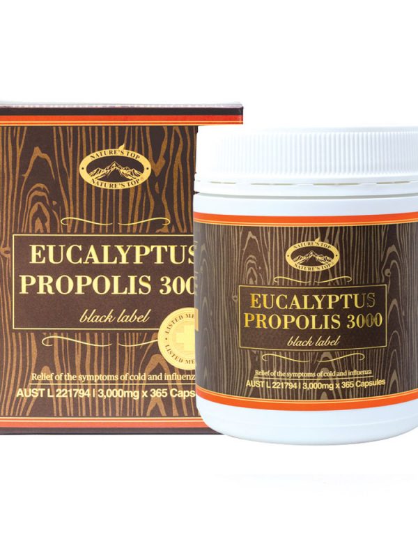 호주 네이쳐스탑 유칼립투스 프로폴리스 3000mg 365캡슐