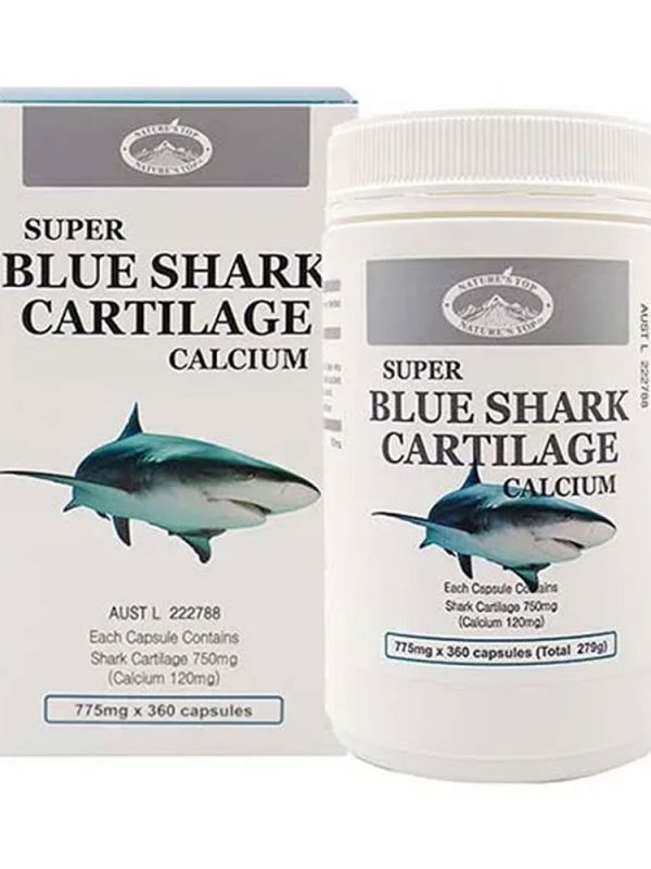 호주 네이쳐스탑 슈퍼 청상어연골 칼슘 775mg 360캡슐