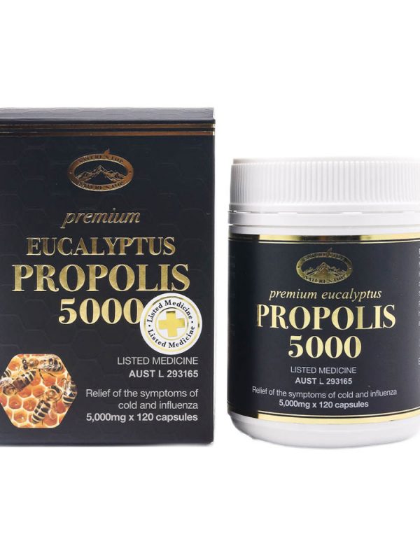 Nature’s Top Eucalyptus Propolis 5000mg 120 Capsules