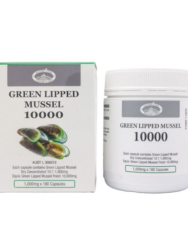 호주 네이쳐스탑 초록입홍합 10000mg 180캡슐