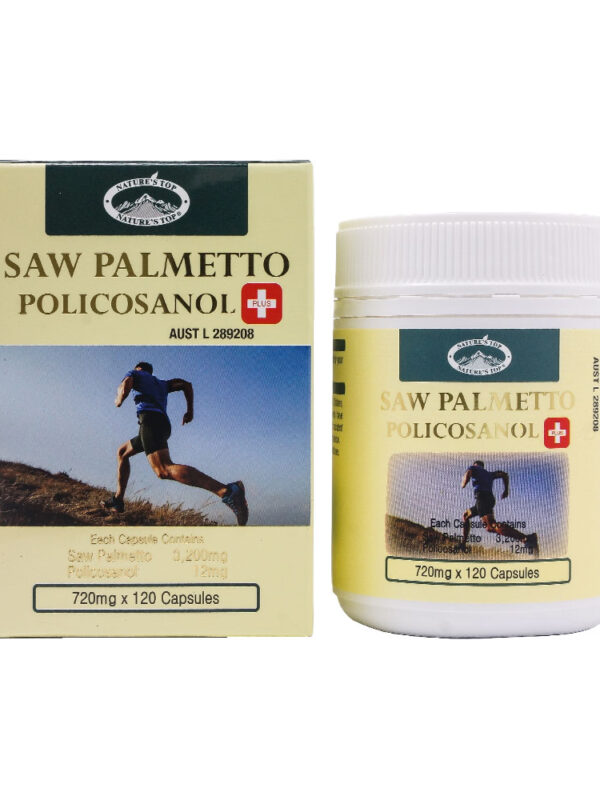 호주 네이쳐스탑 쏘팔메토 폴리코사놀 720mg 120캡슐