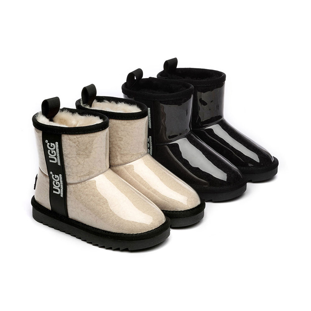 호주 에버어그 키즈 클래식 미니 코티드 클리어 어그 부츠