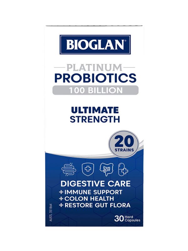 호주 바이오글랜 플래티넘 프로바이오틱스 1000억 30캡슐