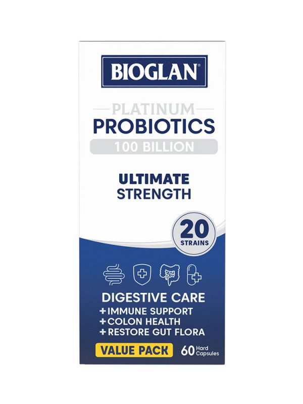 호주 바이오글랜 플래티넘 프로바이오틱스 1000억 60캡슐