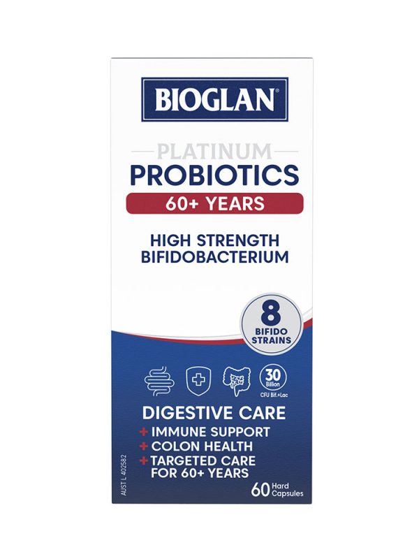 호주 바이오글랜 플래티넘 프로바이오틱스 60세 이상 60캡슐