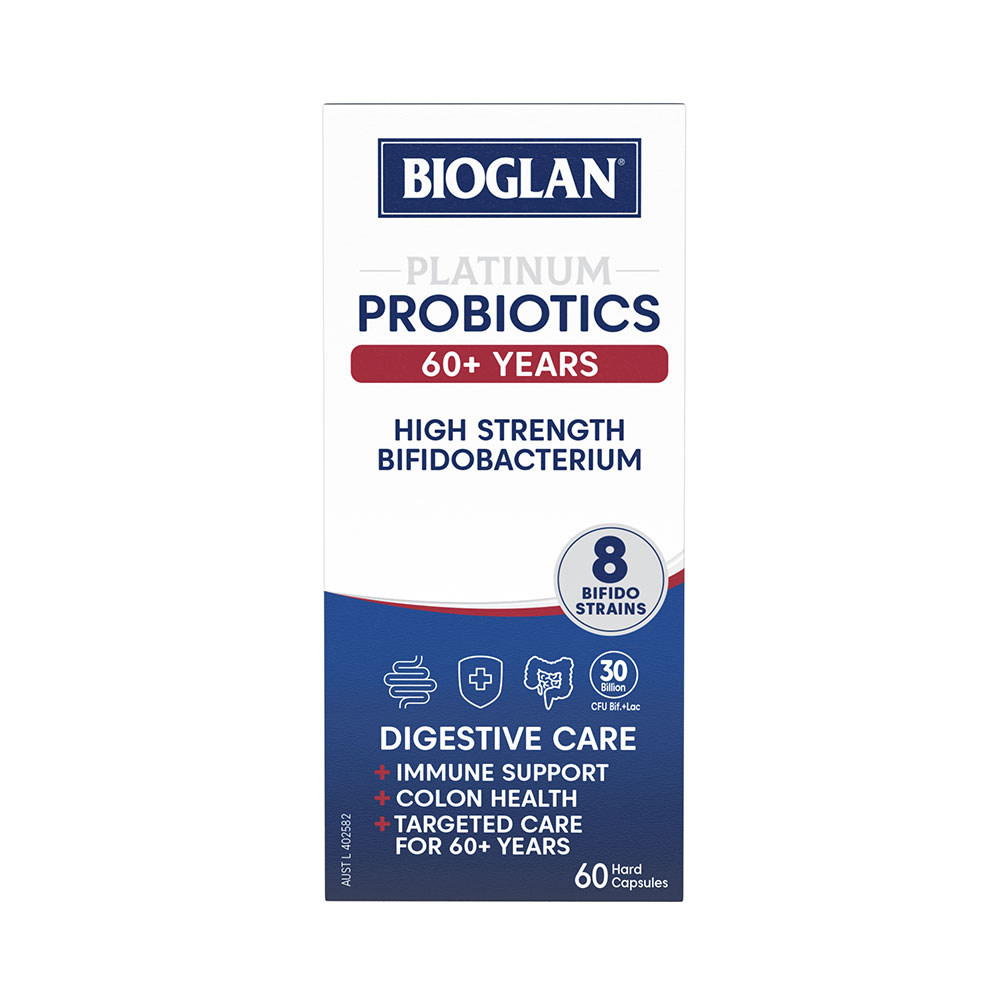 호주 바이오글랜 플래티넘 프로바이오틱스 60세 이상 60캡슐