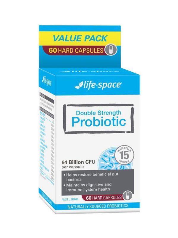 호주 라이프스페이스 더블 스트렝스 프로바이오틱스 640억 60캡슐