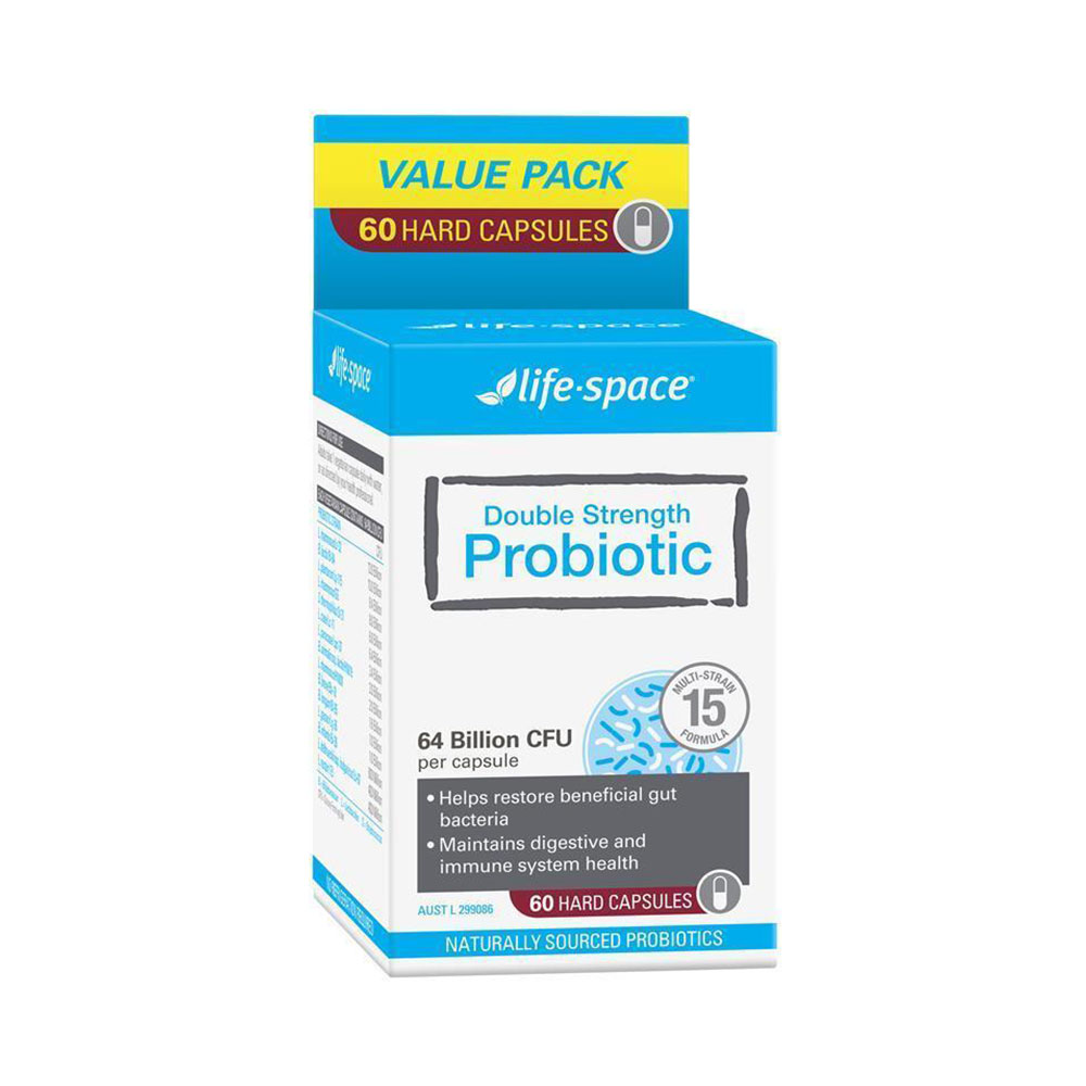 호주 라이프스페이스 더블 스트렝스 프로바이오틱스 640억 60캡슐