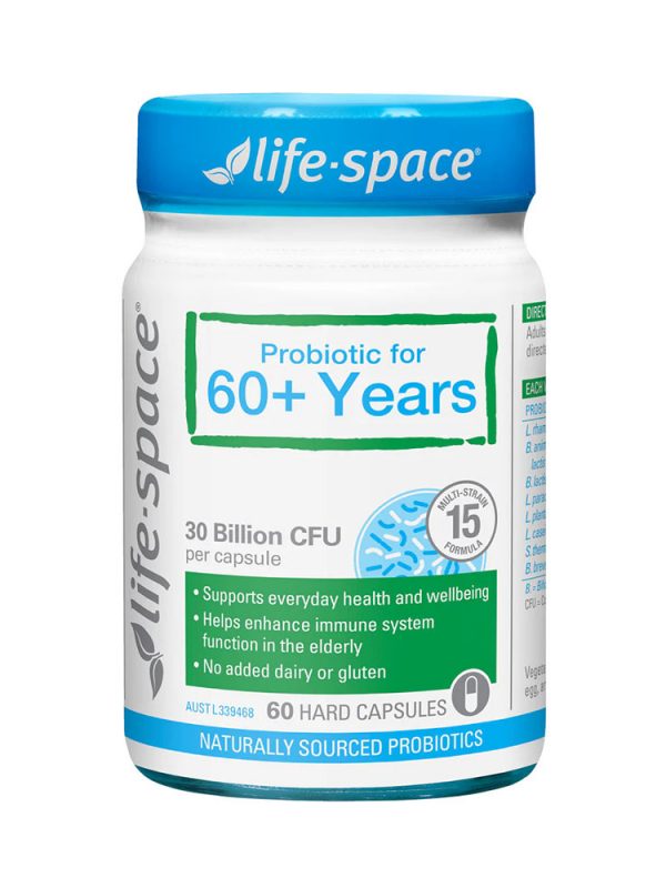 호주 라이프스페이스 프로바이오틱스 60세 이상 60캡슐