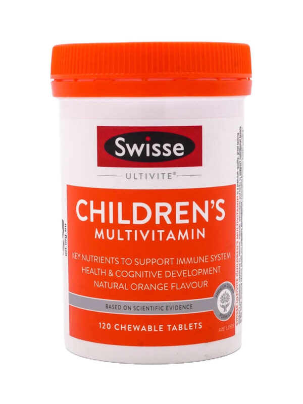 호주 스위스 울티바이트 어린이 멀티비타민 츄어블 120정
