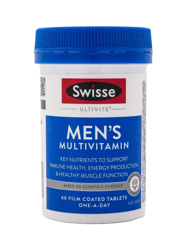 호주 스위스 울티바이트 남성 멀티비타민 60정