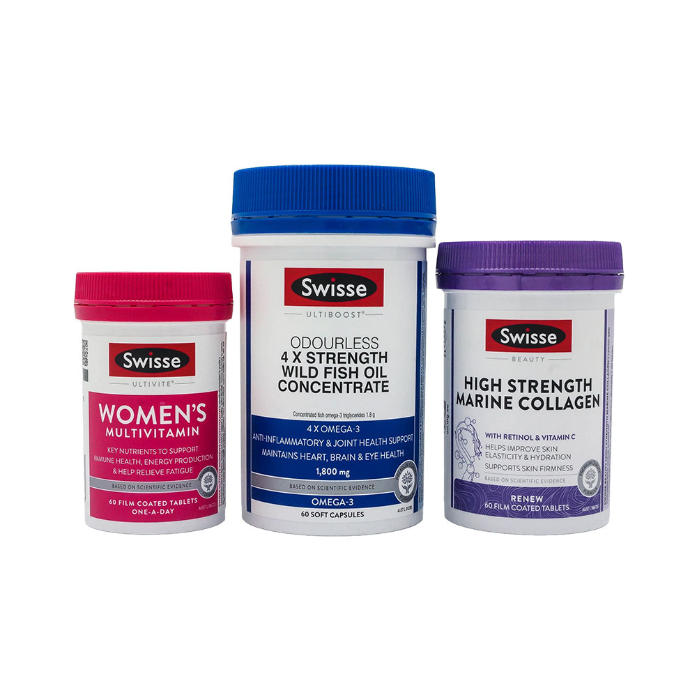 호주 스위스 여성 필수 영양제 3종 세트