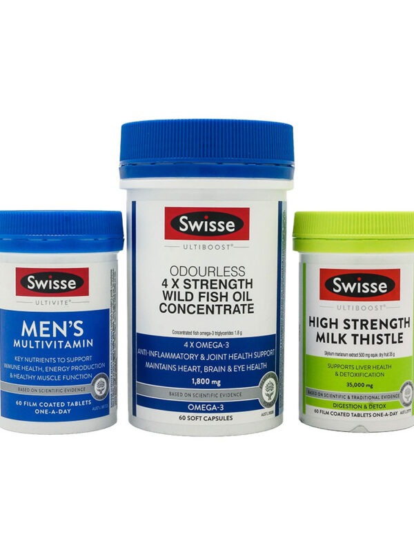 호주 스위스 남성 필수 영양제 3종 세트