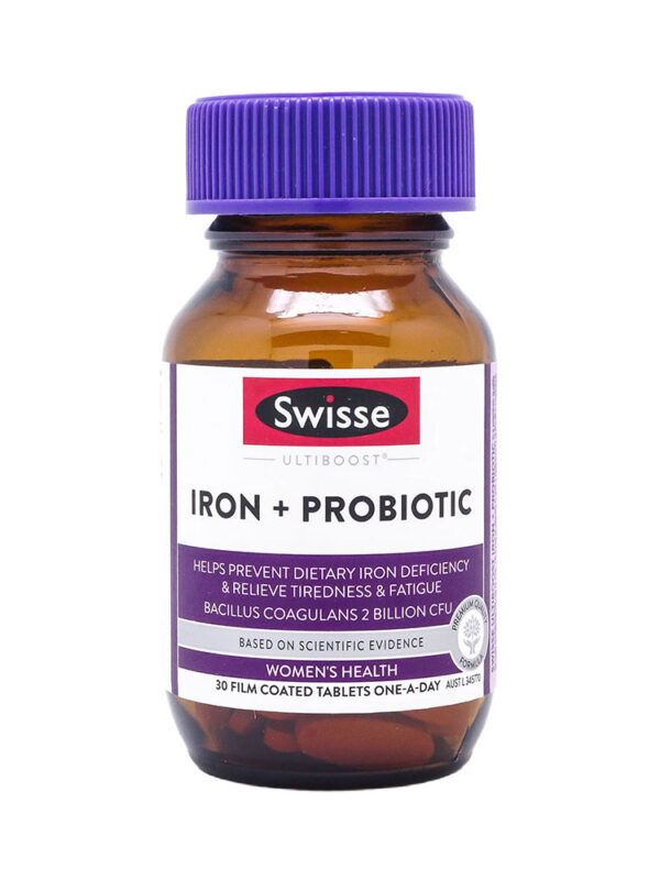 호주 스위스 울티부스트 철분 유산균 30정