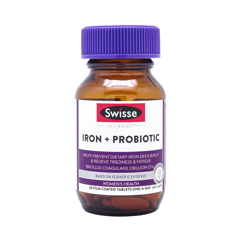 호주 스위스 울티부스트 철분 유산균 30정