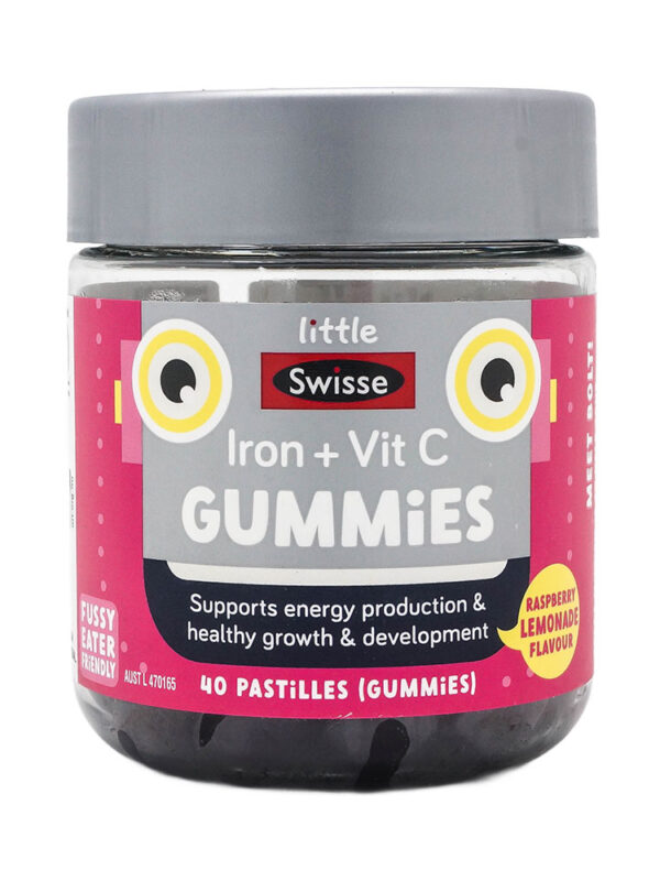 호주 리틀 스위스 철분 + 비타민 C 구미 40개