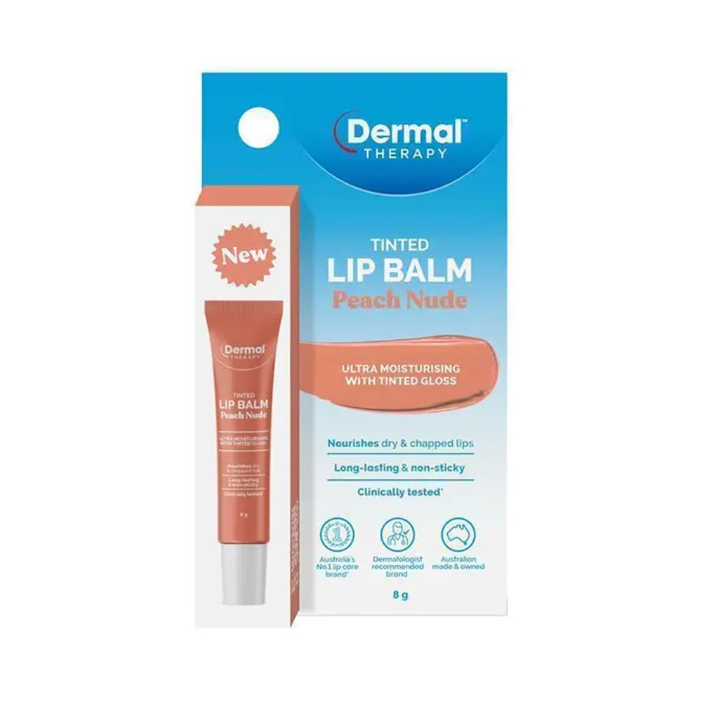 호주 더말테라피 틴트 립밤 피치 누드 8g