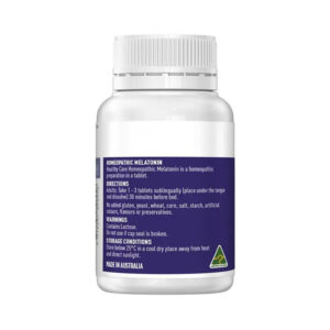 헬씨케어 멜라토닌 90정 성분표시