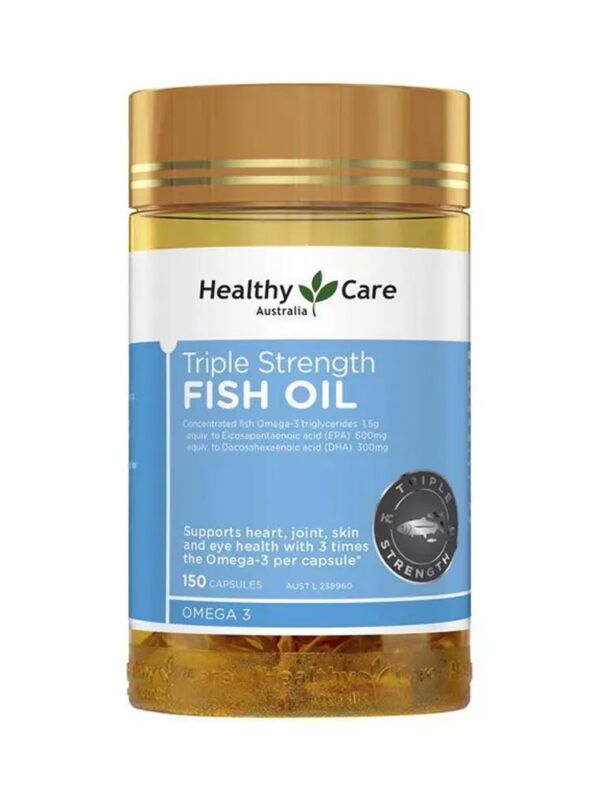 호주 헬씨케어 트리플 스트렝스 피쉬 오일 오메가-3 150캡슐