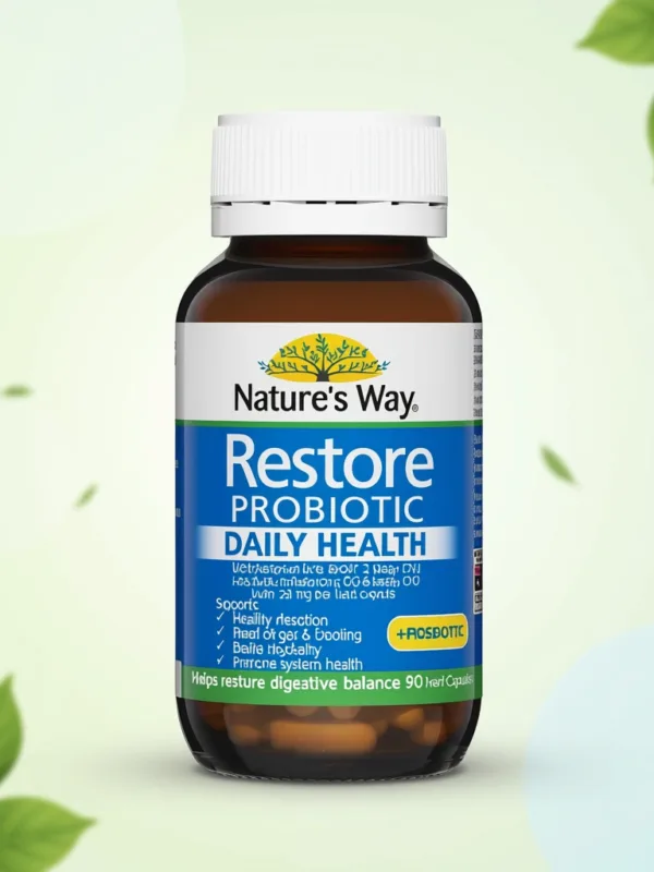 호주 네이쳐스웨이 리스토어 데일리 프로바이오틱 90캡슐
