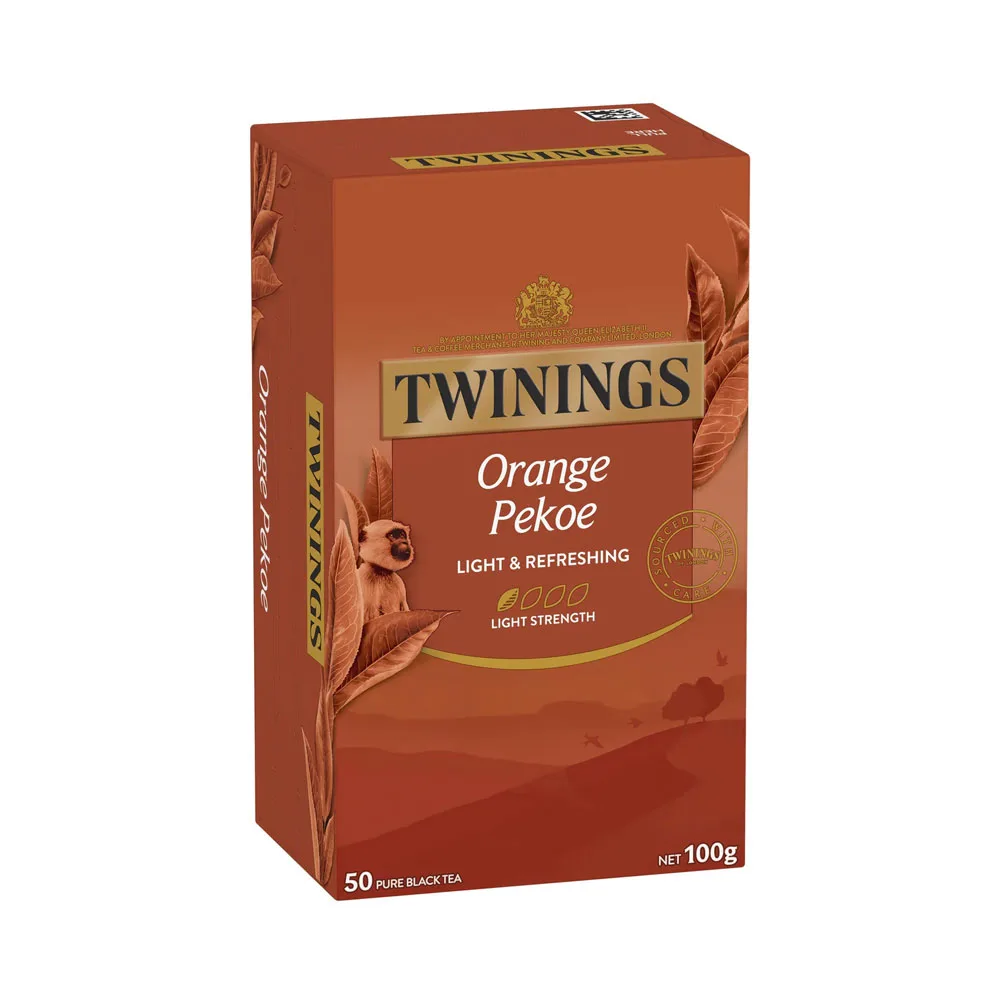 트와이닝 오렌지 피코 티백